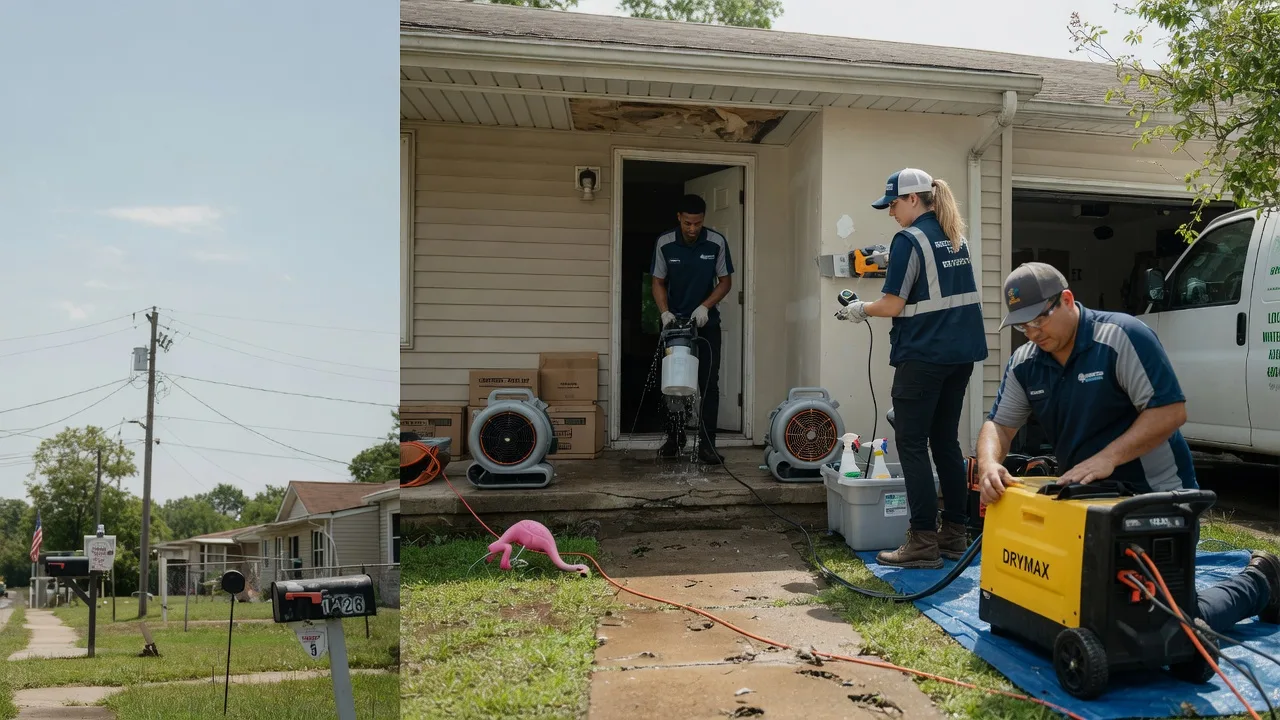 Storm Damage Water Removal in Mcgee, MO near me